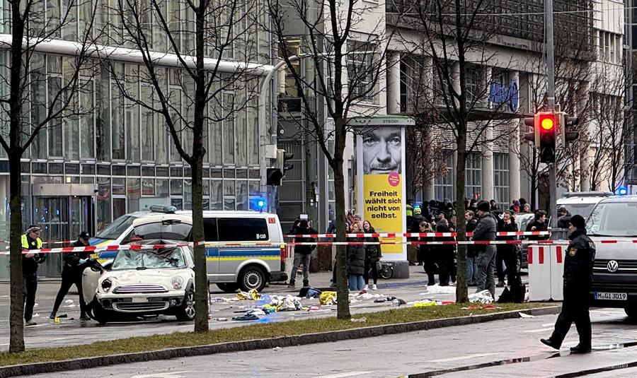 Al menos 28 heridos en Múnich después de un atropello masivo