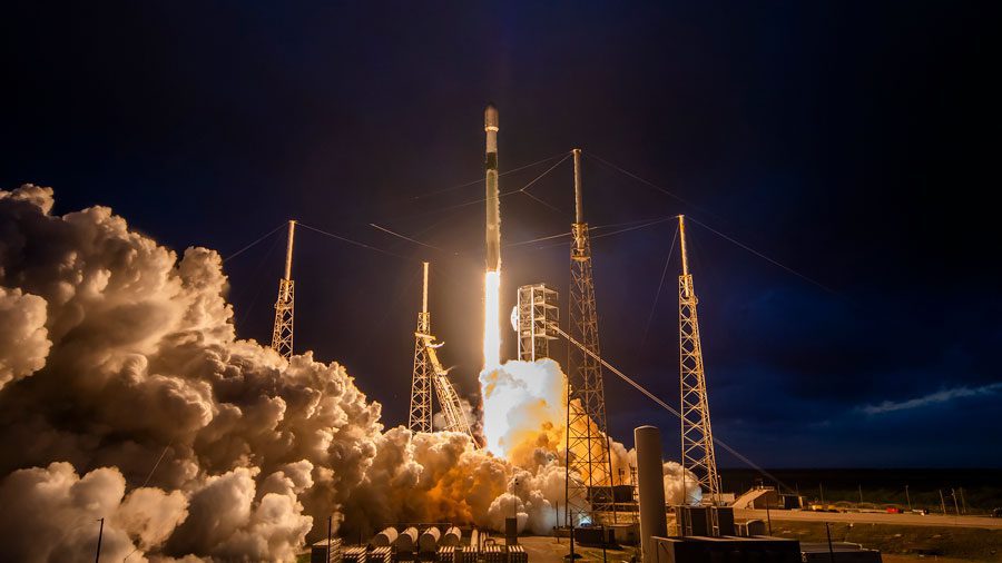 Esto es lo que se vio Falcon 9 SpaceX