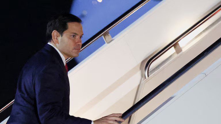 Marco Rubio emprende su primera gira a países del Medio Oriente