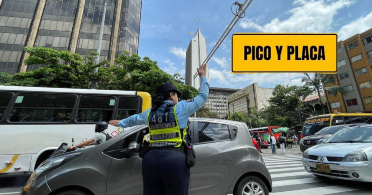 Pico y plato en Medellín para el 4 de marzo. 2025
