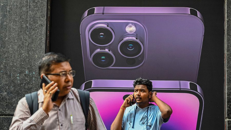 Apple quiere transmitir la producción de iPhone chino en la India