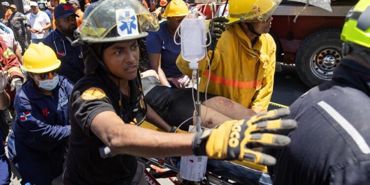 El número de fallecido en el conjunto de conjuntos de chorro dominicano a los 231