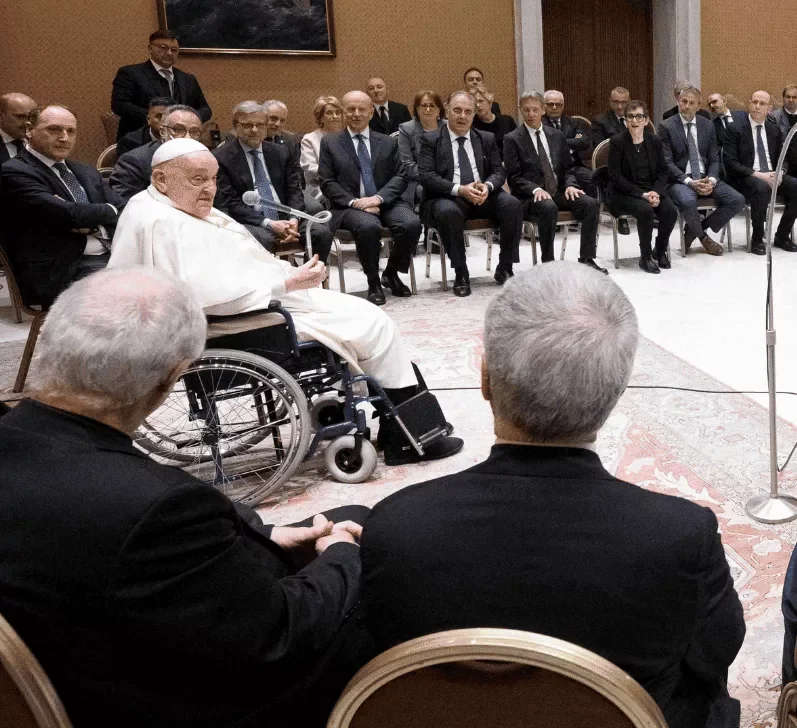 Papa Francisco en el Polílico Gemelli Personal