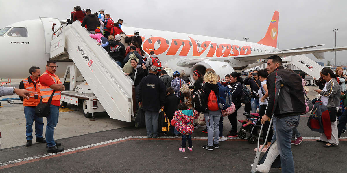 Venezolani varado en el sur de México pide a los vuelos humanitarios que regresen a su país
