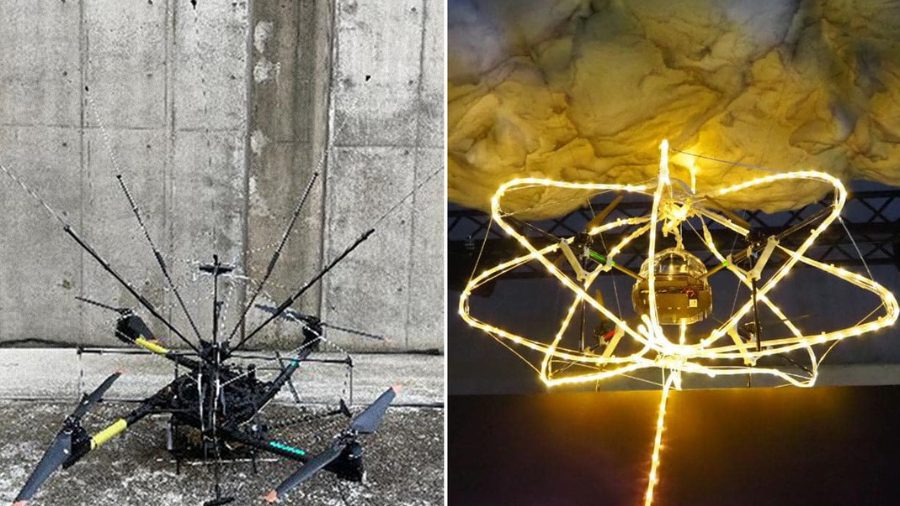Así es como el primer dron debe haber controlado los rayos