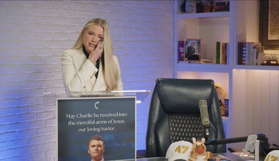 La esposa de Charlie Kirk dijo que continuaría su legado