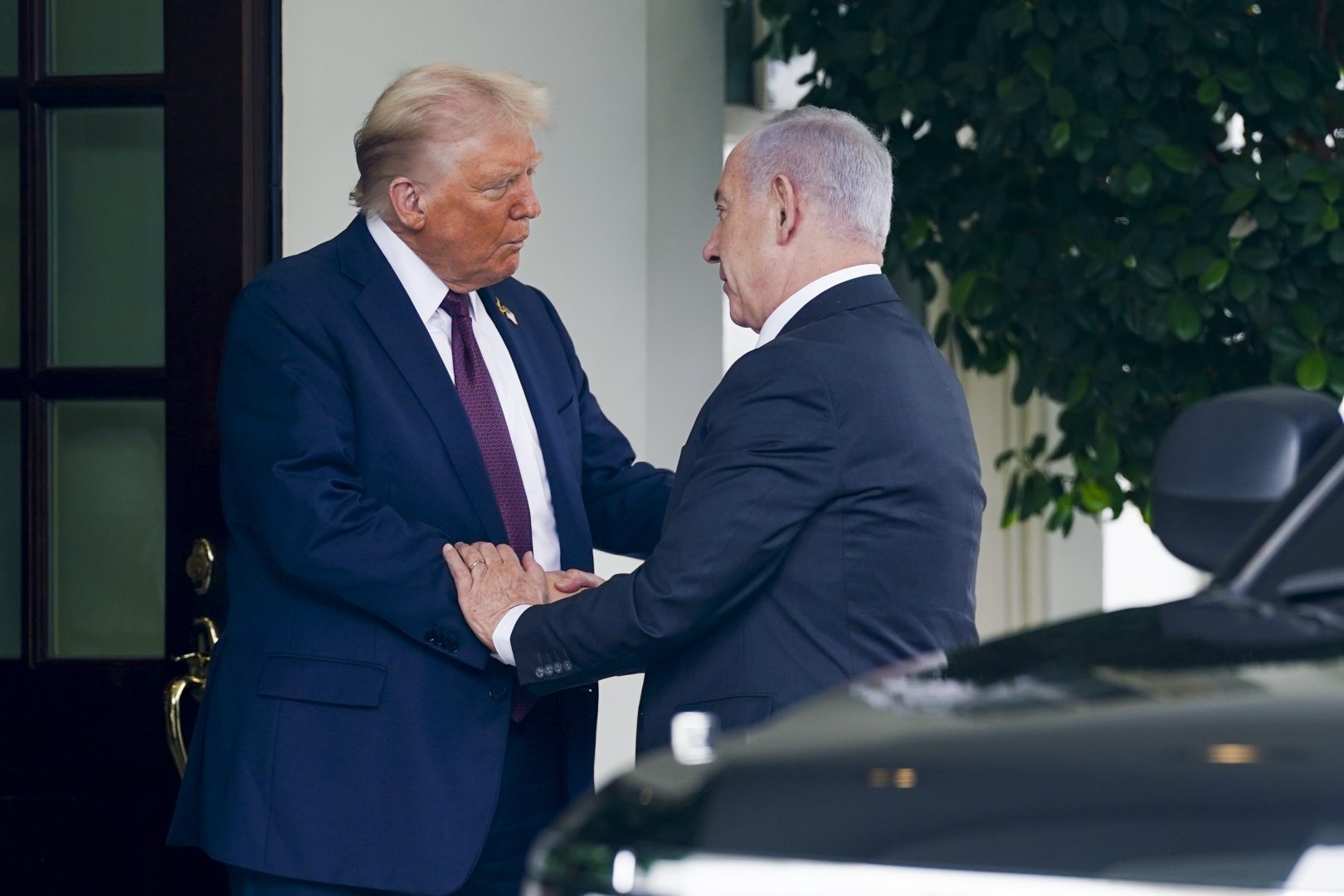 Netanyahu llega a la Casa Blanca para hablar sobre el conflicto en Gaza