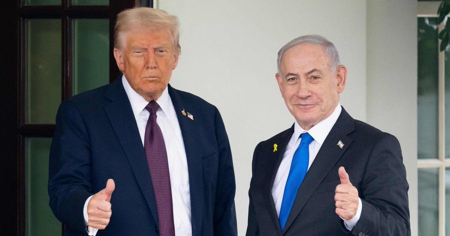 Trump con Netanyahu está de acuerdo en el plan de paz para la gasa