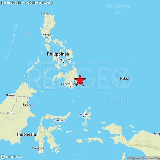 7.4 El terremoto sacude Filipinas, las autoridades no descartan trampas y tsunami